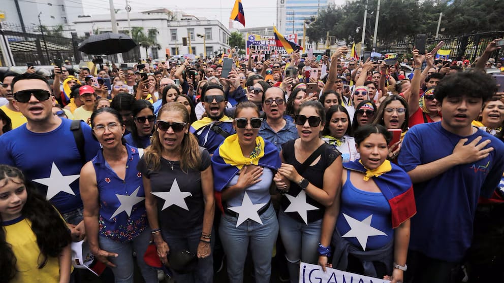 Manifestaciones en Venezuela